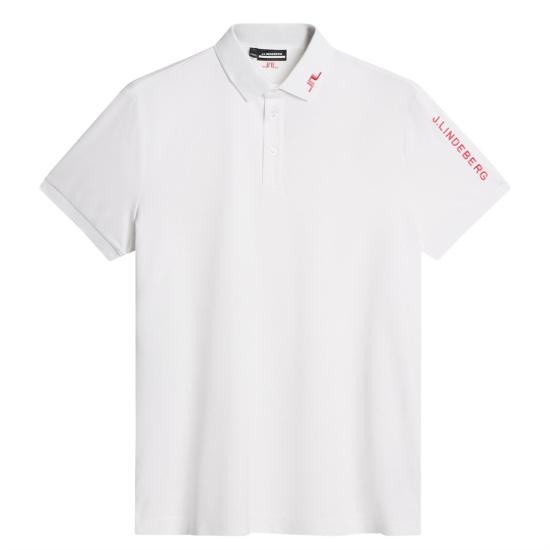  제이린드버그 폴로 티셔츠 GMJT118230000 WHITE DOM