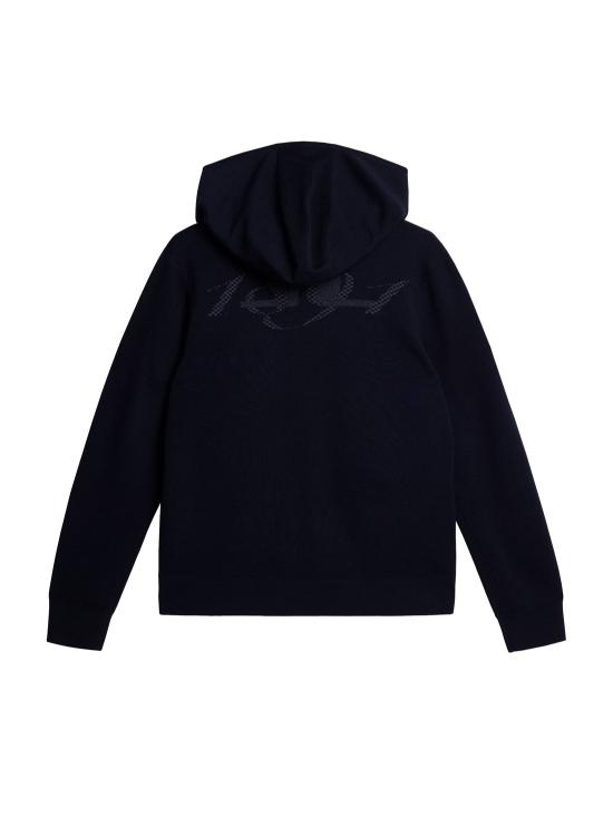  제이린드버그 후드 티셔츠 GMKW131246855 NAVY DOM - J LINDEBERG