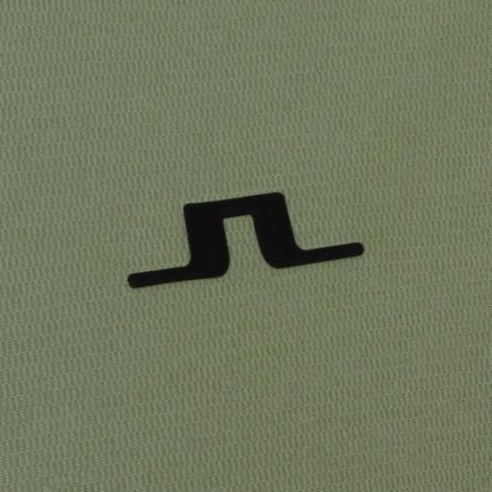  제이린드버그 긴팔 티셔츠 GMJS12256M311 OIL GREEN DOM - J LINDEBERG