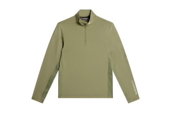  제이린드버그 긴팔 티셔츠 GMJS11956M311 OIL GREEN DOM