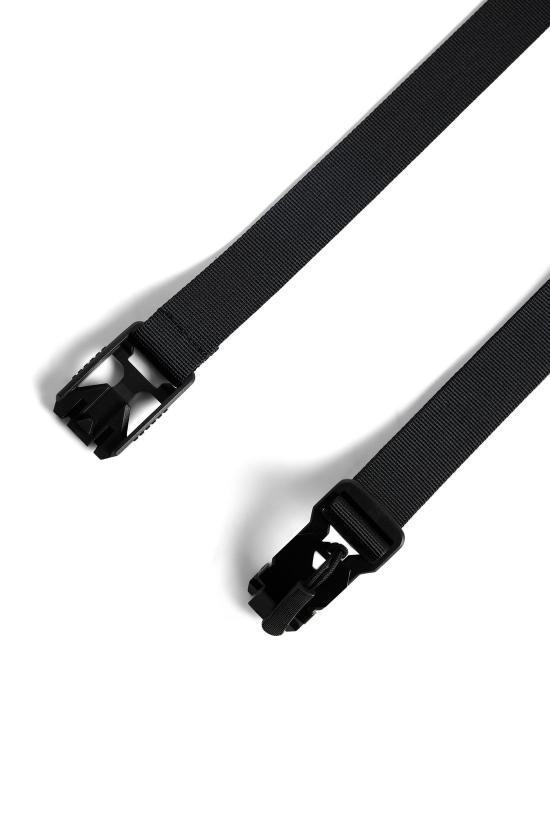  제이린드버그 가죽 벨트 AMAC121789999 BLACK DOM - J LINDEBERG