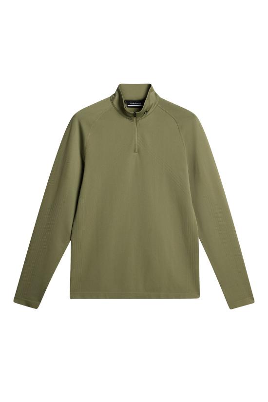  제이린드버그 긴팔 티셔츠 GMJS12937 M311 OIL GREEN DOM