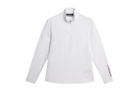  제이린드버그 긴팔 티셔츠 GMJS119560000 WHITE DOM