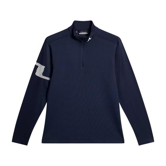 제이린드버그 긴팔 티셔츠 GMJS11958 6855 JL NAVY DOM