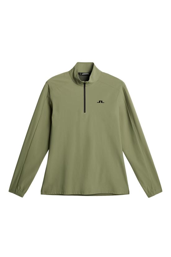  제이린드버그 긴팔 티셔츠 GMJS11962M311 OIL GREEN DOM