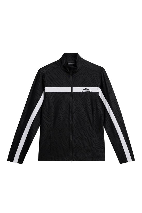  제이린드버그 자켓 GMJS13735 W109 AZALEA WAVE BLACK DOM