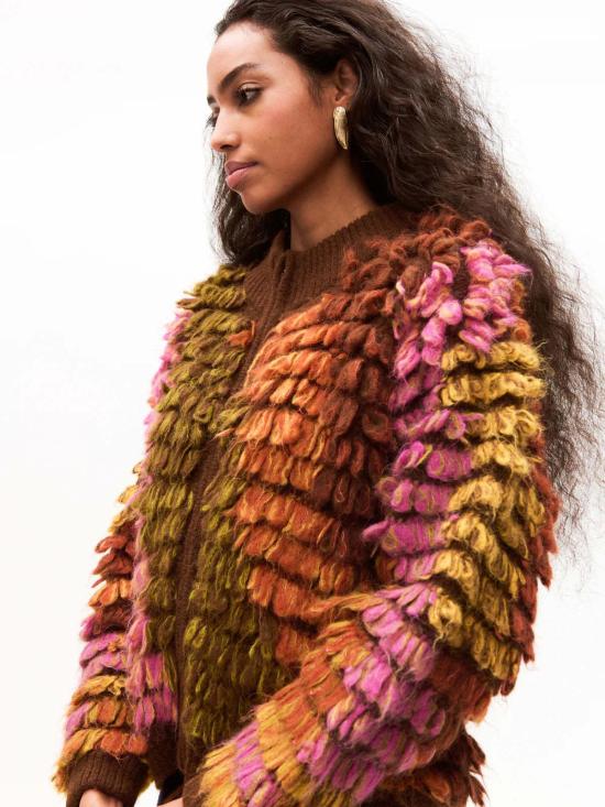  캐롤리나 케이 가디건 캐롤라이나 K 마조리 카디건 멀티 - CAROLINA K