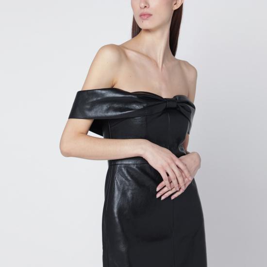 25FW 애니빙 숏 원피스 A 02 11267EL Black - ANINE BING