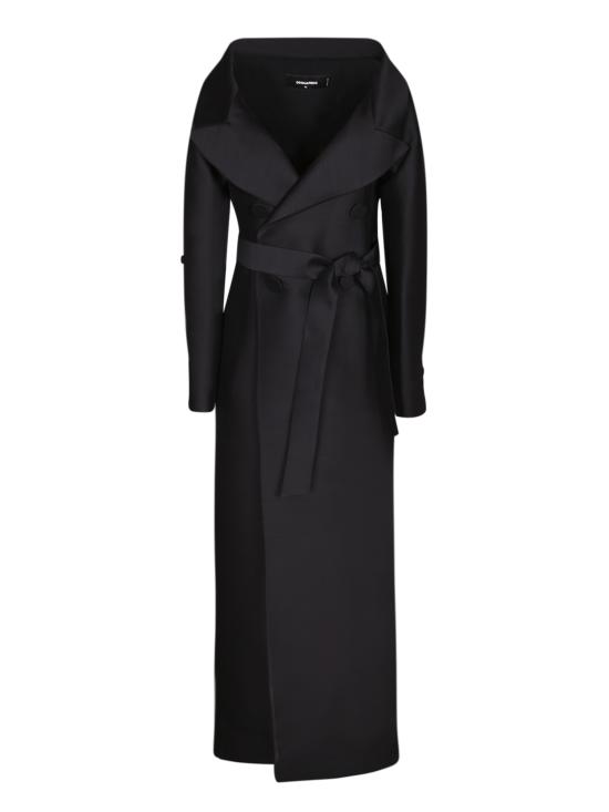 26FW 디스퀘어드2 코트 S72AA0534 D35205 900 Black