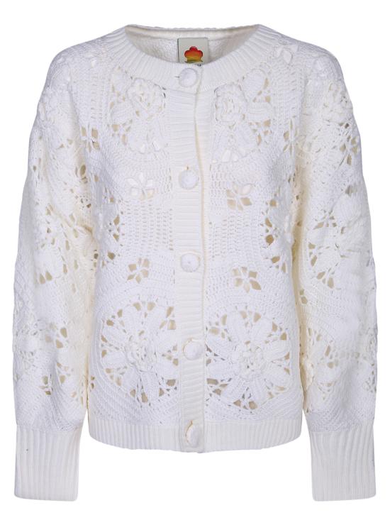 26FW 팜 리오 스웨터 340005 L0025 White