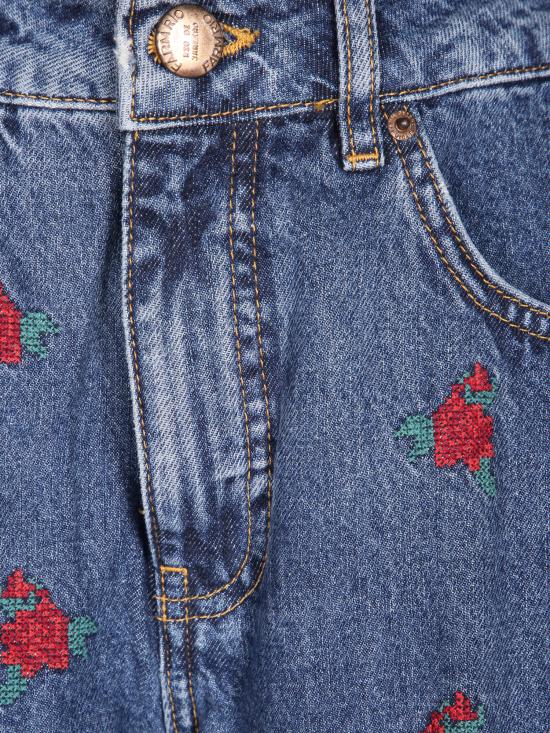 26FW 팜 리오 스트레이트 팬츠 345844 L0034 Blue - FARM RIO