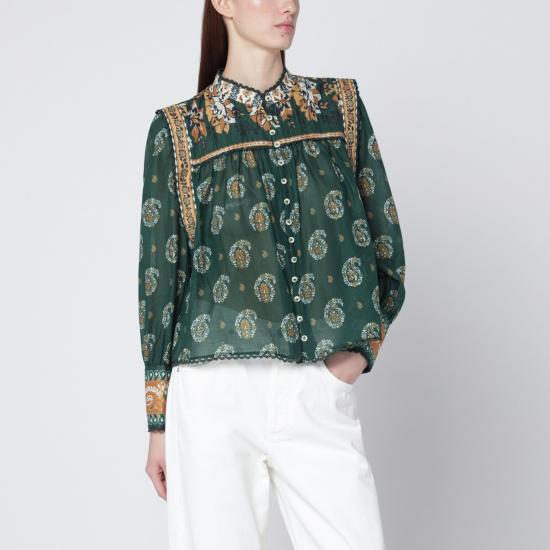 26SS 팜 리오 블라우스 351137CO Green