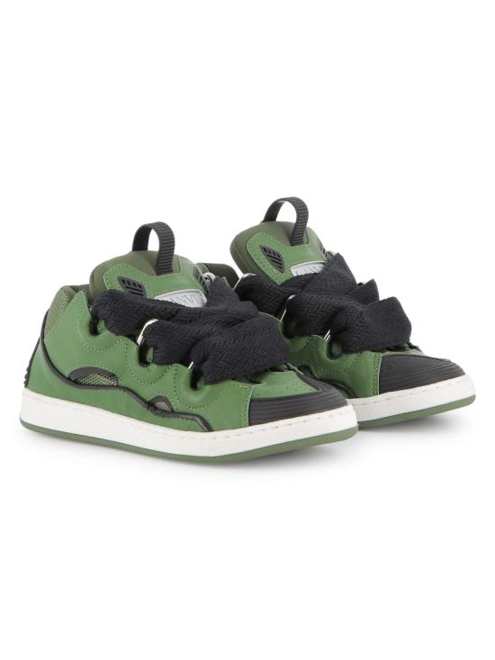 25FW [키즈] 랑방 스니커즈 N30308K 665 GREEN - LANVIN