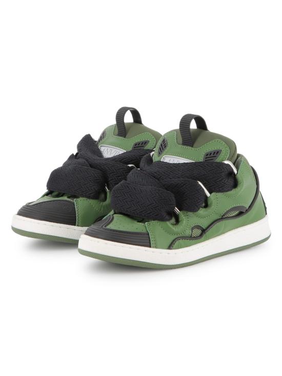 25FW [키즈] 랑방 스니커즈 N30308K 665 GREEN - LANVIN