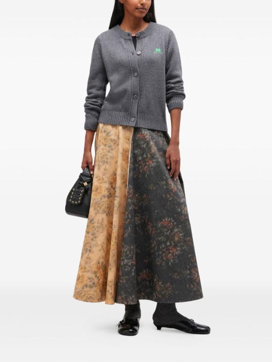 25FW 가니 가디건 K2592 220 Grey - GANNI