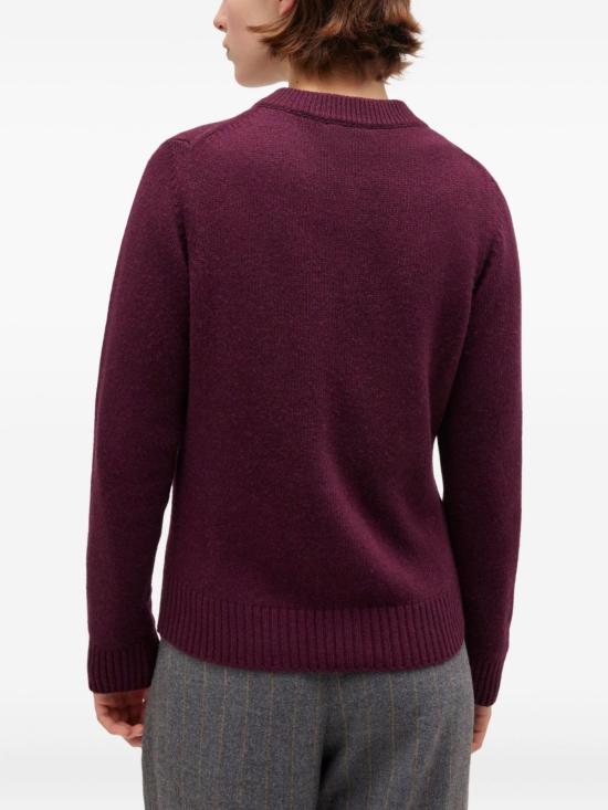 25FW 가니 가디건 K2593 436 Bordeaux - GANNI