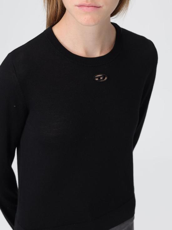 25FW 디젤 스웨터 A174980DCCH9XX BLACK DOM - DIESEL