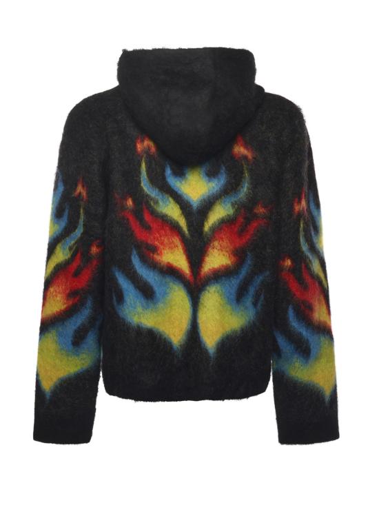 25FW 카사블랑카 긴팔 티셔츠 MAW25KW1141 01 MultiColour - CASABLANCA