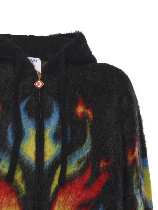 25FW 카사블랑카 긴팔 티셔츠 MAW25KW1141 01 MultiColour - CASABLANCA