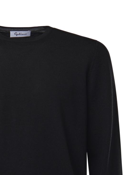 25FW 갈리아노 스웨터 14290 55167099 Black - GALIANO