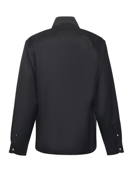 25FW 카사블랑카 자켓 MAW25SH205 01 Black - CASABLANCA