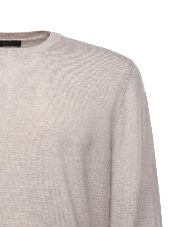 25FW 페이 스웨터 NMMC1512420CQT B211 Grey - FAY