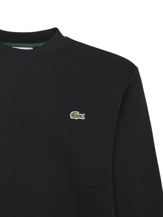 25FW 라코스테 긴팔 티셔츠 SH9608 031 Black - LACOSTE
