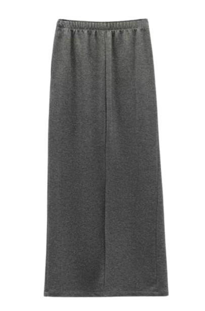 25FW 엘레 미디 스커트 EFW250374 GRIGIO SCURO