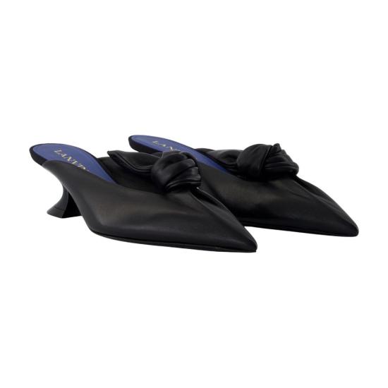 25FW 랑방 힐/펌프스 FW PUGA02 NAPA H25 10 black - LANVIN