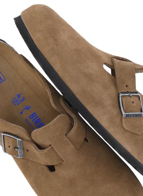 25FW 버켄스탁 BOSTON 보스턴 소프트 풋베드 블로퍼 1030861 BOSTON SFBDARK TEA Brown - BIRKENSTOCK