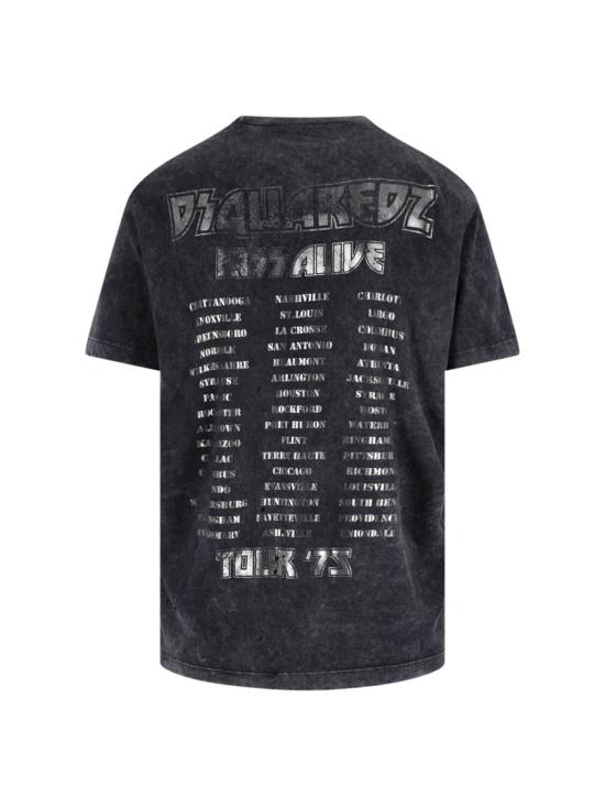 25FW 디스퀘어드2 반팔 티셔츠 S78GD0108 S21600814 GREY - DSQUARED2