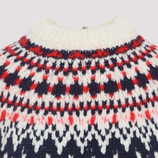 25FW 몽클레어 스웨터 K20989C00003 M7948 07 WHITE - MONCLER