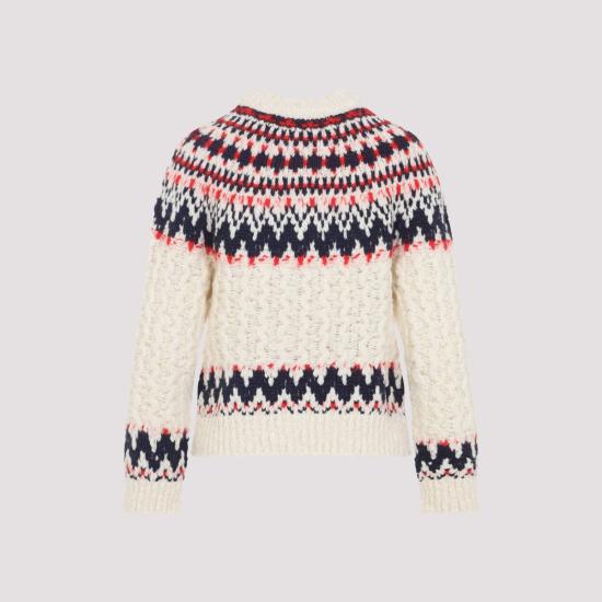 25FW 몽클레어 스웨터 K20989C00003 M7948 07 WHITE - MONCLER