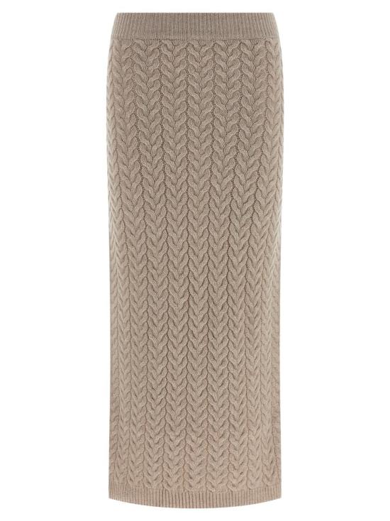 25FW 에스막스마라 스커트 2529306023600003 Beige