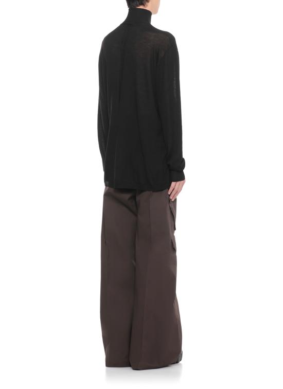 25FW 릭 오웬스 스웨터 RU02E1626 M09 Black - RICK OWENS