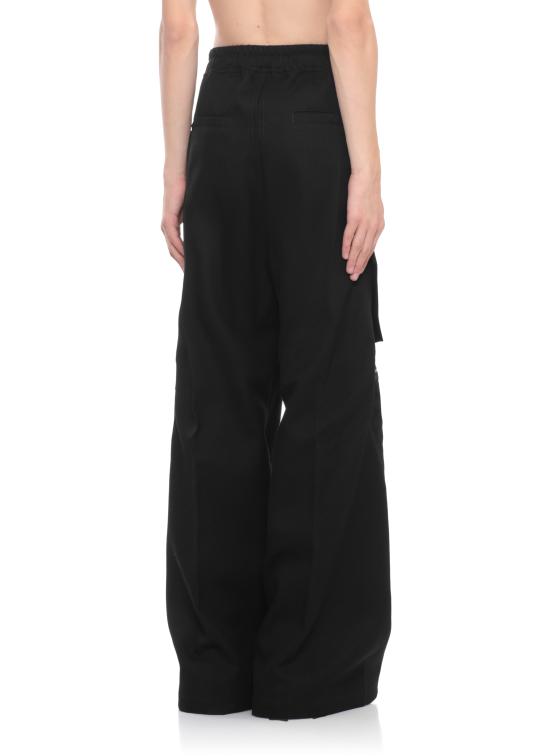 25FW 릭 오웬스 스트레이트 팬츠 RU02E1339 WDET109 Black - RICK OWENS