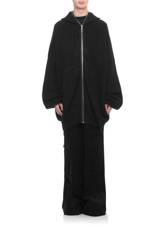 25FW 릭 오웬스 가디건 RU02E1688 KWP09 Black - RICK OWENS