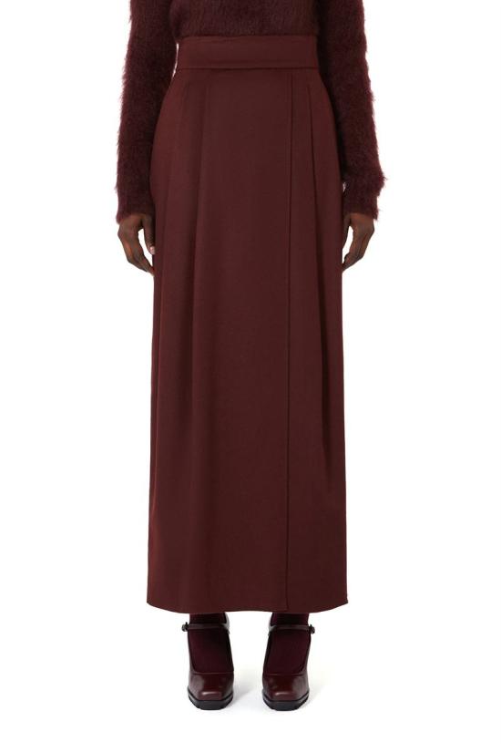 25FW 막스마라 스커트 2521106223600043 CHERRY - MAX MARA