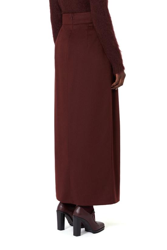 25FW 막스마라 롱 스커트 2521106223600043 CHERRY - MAX MARA