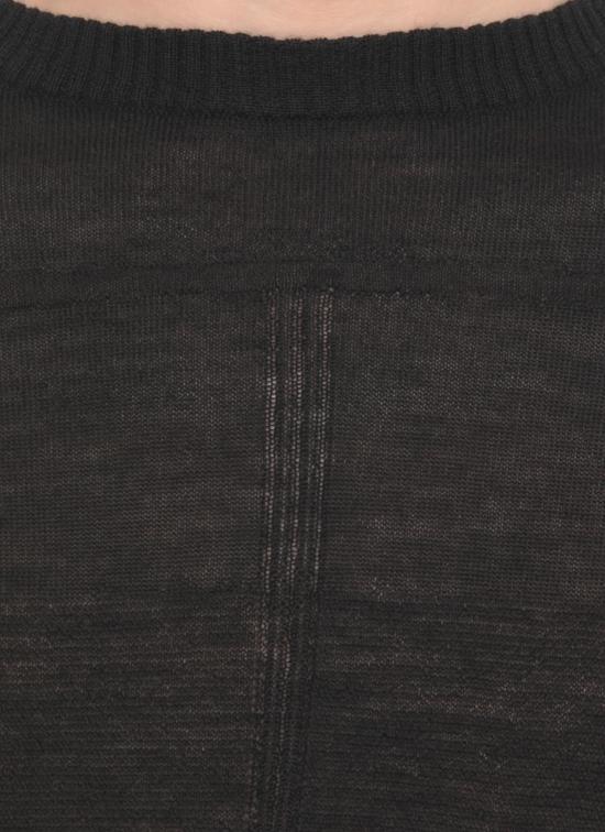 25FW 릭 오웬스 스웨터 RU02E1627 ML09 Black - RICK OWENS