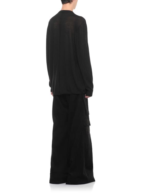 25FW 릭 오웬스 스웨터 RU02E1627 ML09 Black - RICK OWENS