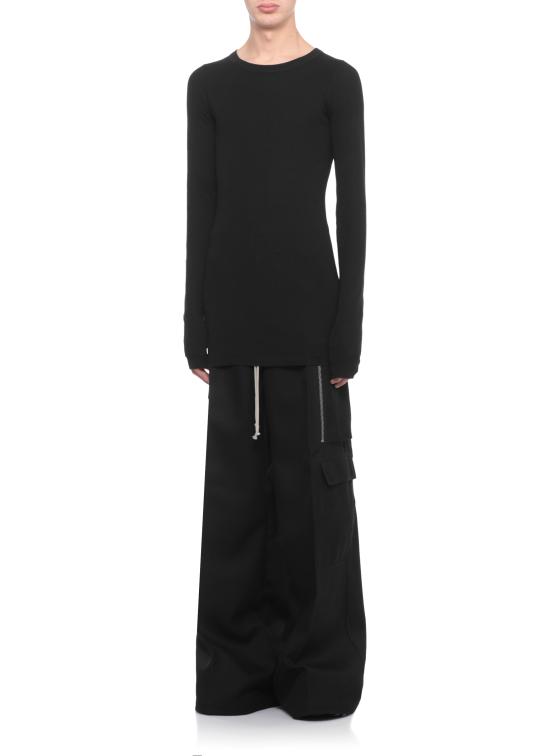 25FW 릭 오웬스 스웨터 RU02E1250 RJR09 Black - RICK OWENS