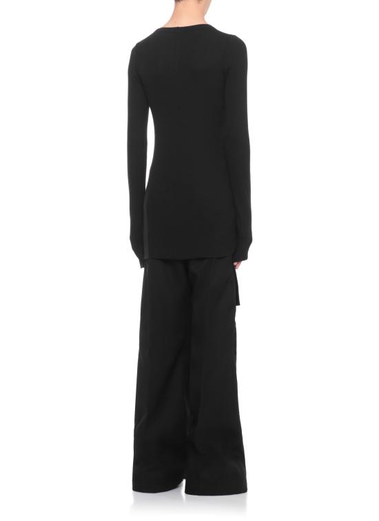 25FW 릭 오웬스 스웨터 RU02E1250 RJR09 Black - RICK OWENS