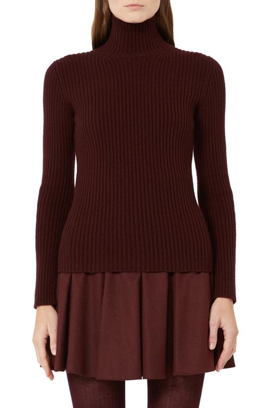 25FW 막스마라 터틀넥 2521366293600012 CHERRY - MAX MARA