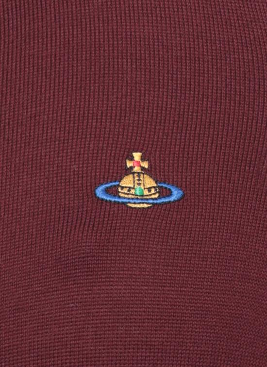 25FW 비비안웨스트우드 가디건 1803005B Y0006H410 Bordeaux - VIVIENNE WESTWOOD