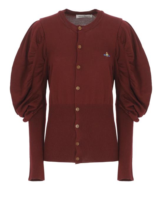 25FW 비비안웨스트우드 가디건 1803005B Y0006H410 Bordeaux