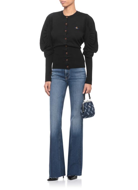 25FW 비비안웨스트우드 가디건 1803005B Y0006N403 Black - VIVIENNE WESTWOOD