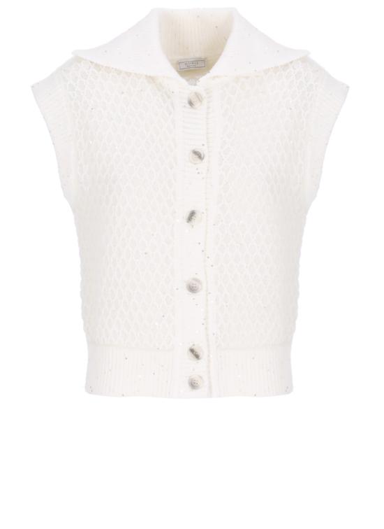 25FW 페세리코 가디건 A93129F05 9285A03A Ivory