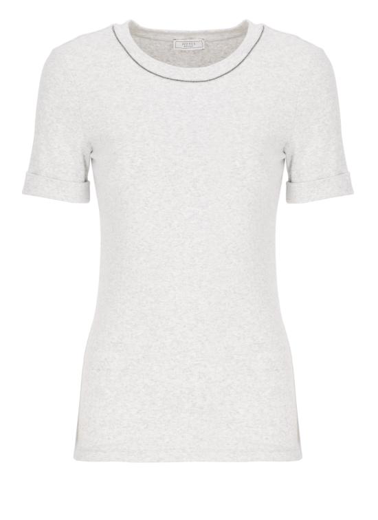 25FW 페세리코 반팔 티셔츠 A06840J0 05669771 Grey