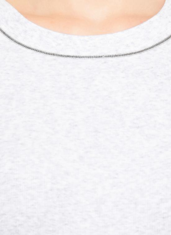 25FW 페세리코 반팔 티셔츠 A06840J0 05669771 Grey - PESERICO